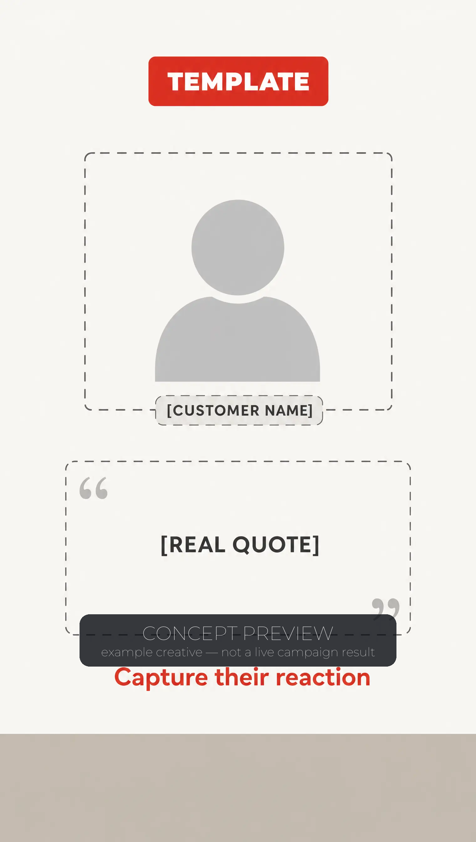 Concrete Leveling — Customer Outcome — TEMPLATE (capture a real one, never invent) example picture — concept preview, not a live campaign result