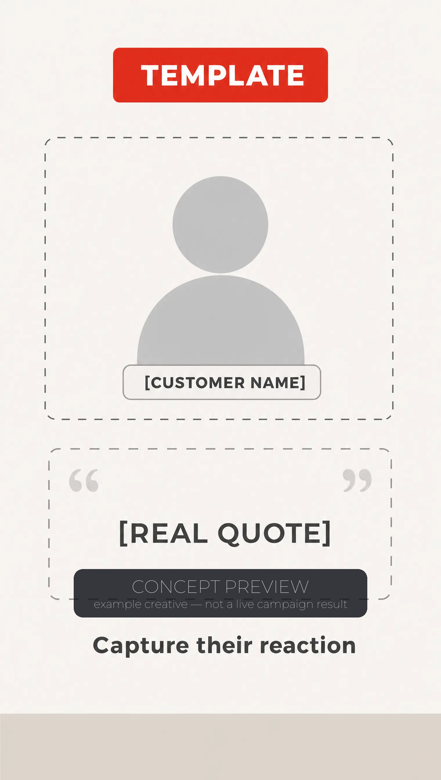 Septic Replacement — Customer Outcome — TEMPLATE (capture a real one, never invent) example picture — concept preview, not a live campaign result