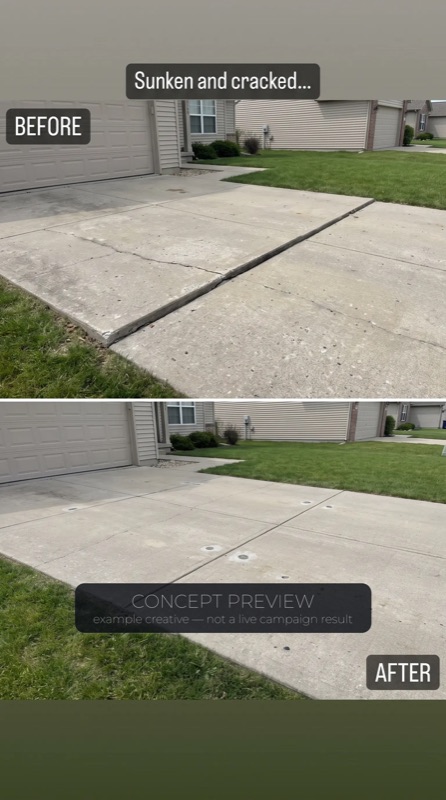 Concept preview — example creative, not a live campaign result.
