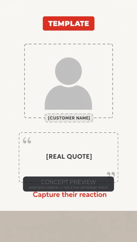 Concept preview — example creative, not a live campaign result.