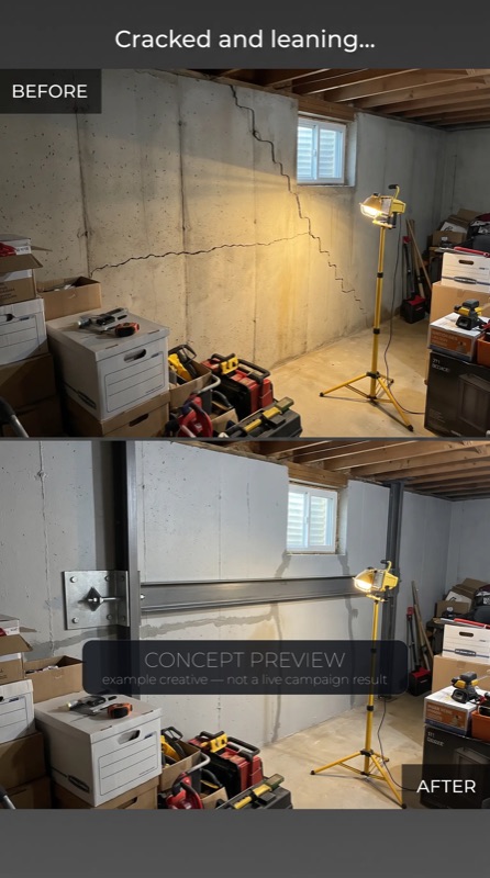 Concept preview — example creative, not a live campaign result.