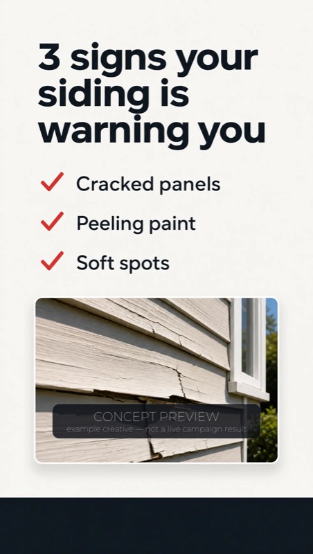 Concept preview — example creative, not a live campaign result.